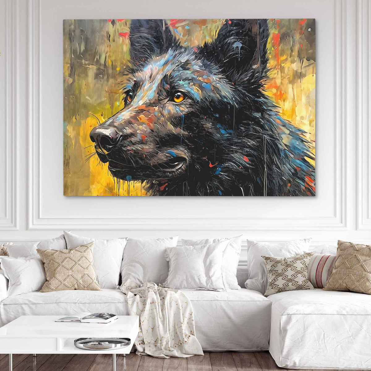 Timber Wolf - Luxury Wall Art