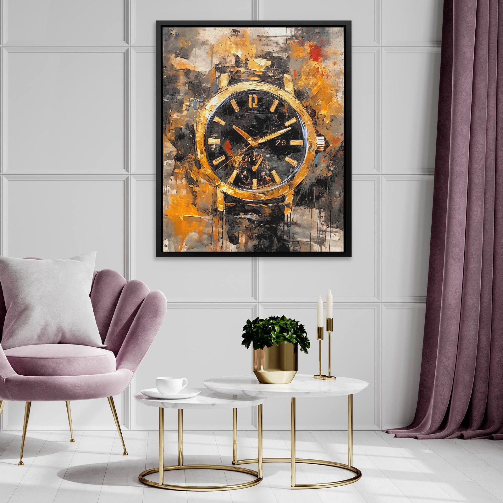 Time Forgotten - Luxury Wall Art