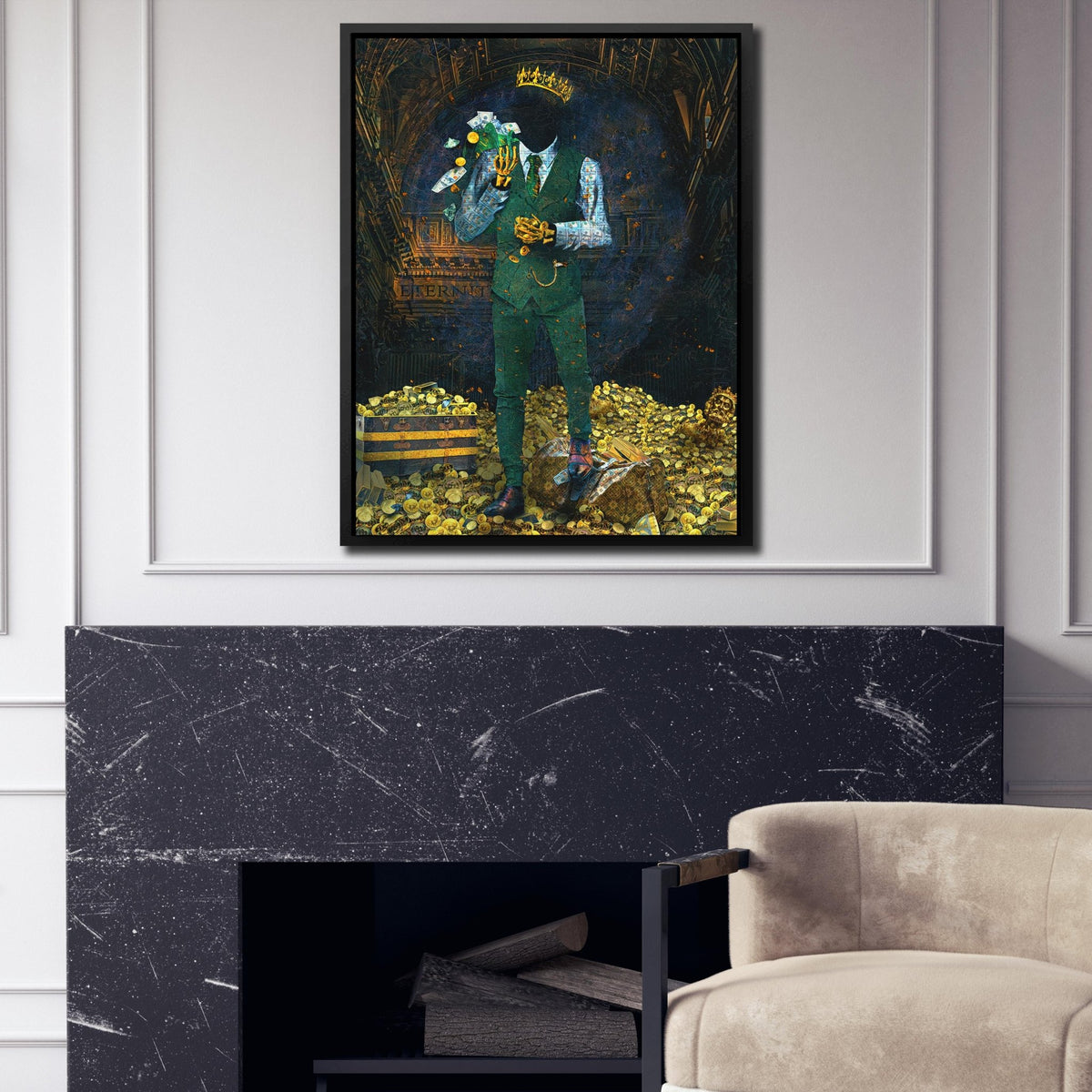 Time is Money - Luxury Wall Art