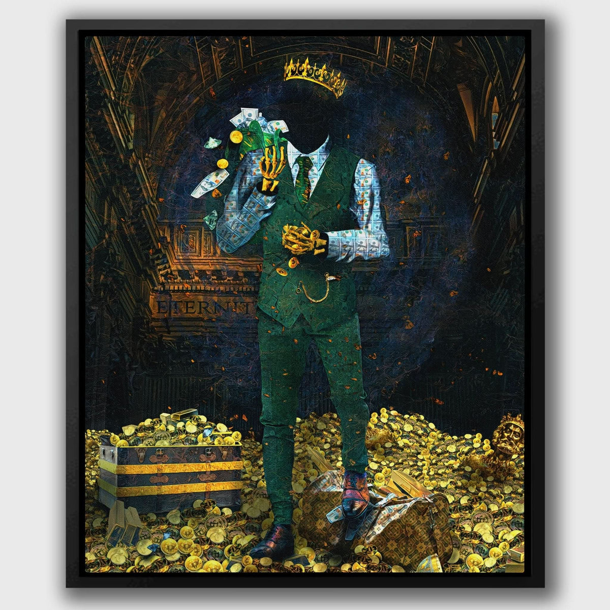 Time is Money - Luxury Wall Art