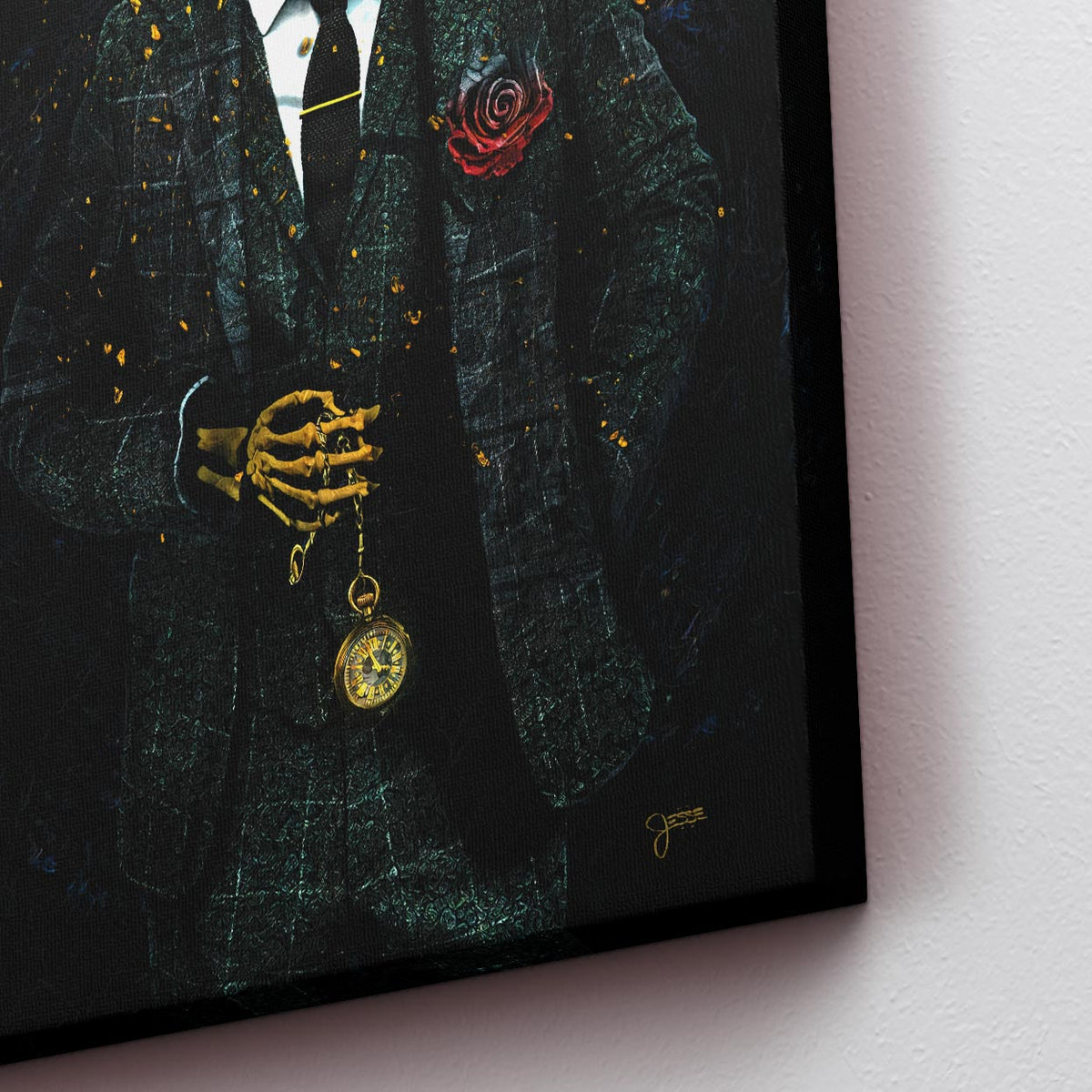 Timeless Skeleton King - Luxury Wall Art