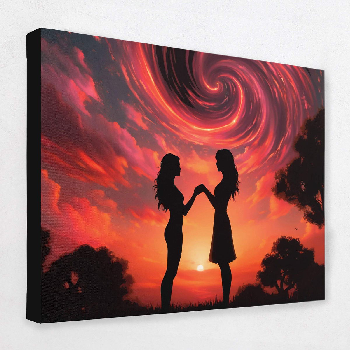 Tranquil Pink Sky - Luxury Wall Art