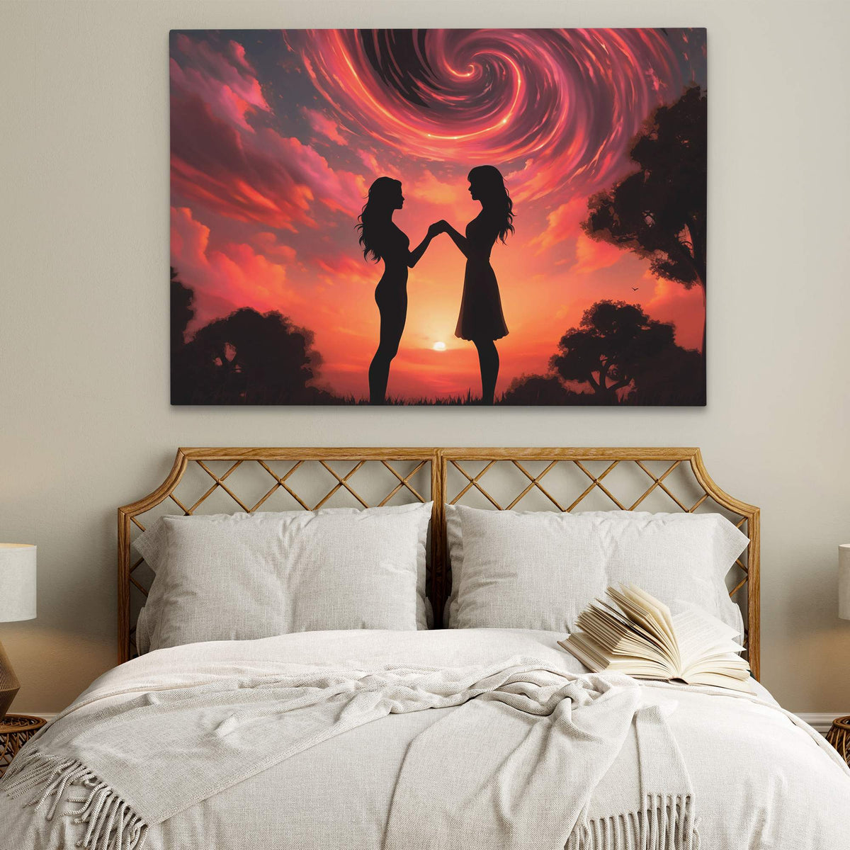 Tranquil Pink Sky - Luxury Wall Art