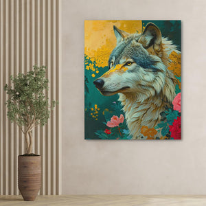 Tranquil Wolf - Luxury Wall Art