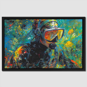 Tropical Diving - Luxury Wall Art