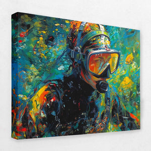 Tropical Diving - Luxury Wall Art
