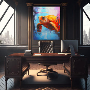 Turtle of the Sea - Luxury Wall Art