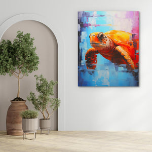 Turtle of the Sea - Luxury Wall Art