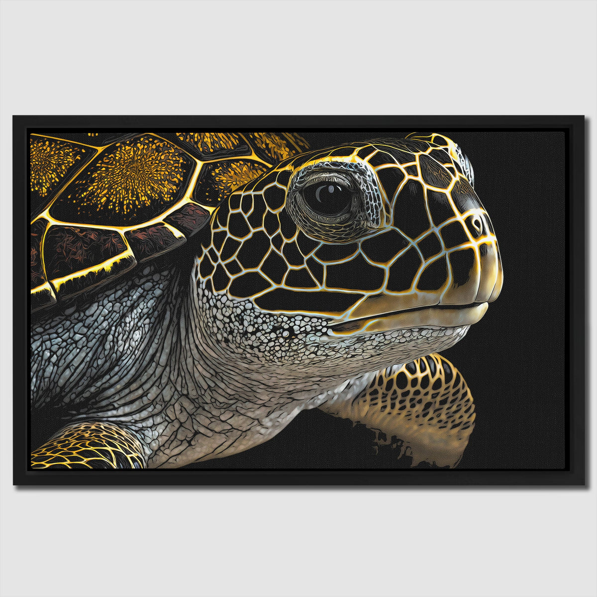 Turtle's Journey - Luxury Wall Art