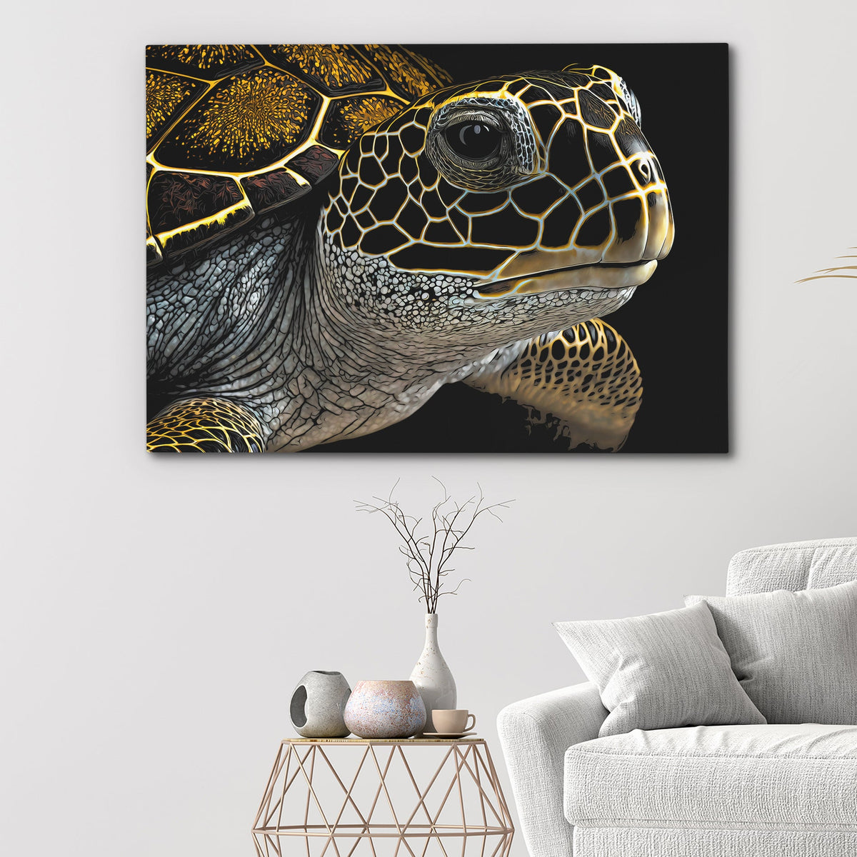 Turtle's Journey - Luxury Wall Art