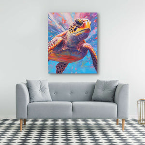 Turtle's Prism - Luxury Wall Art