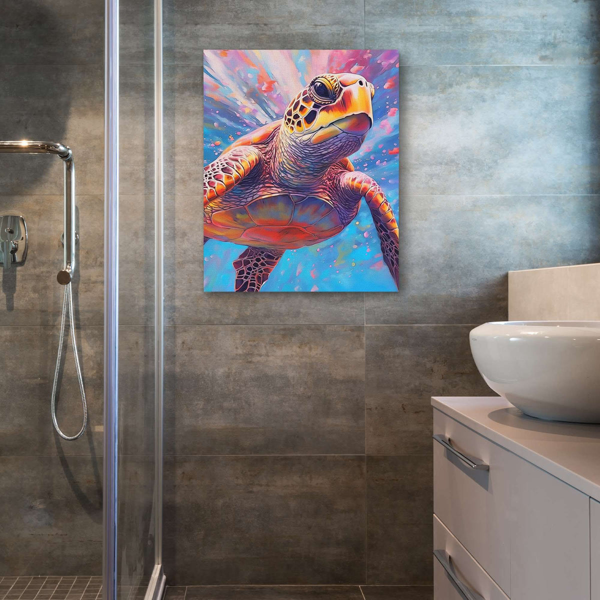 Turtle's Prism - Luxury Wall Art