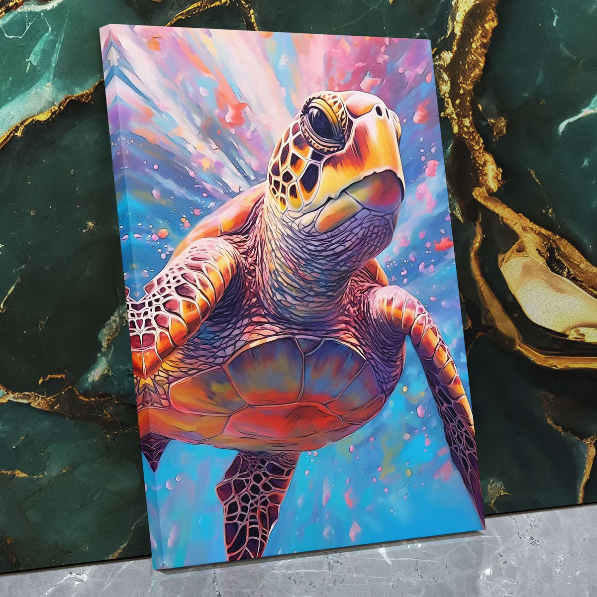Turtle's Prism - Luxury Wall Art