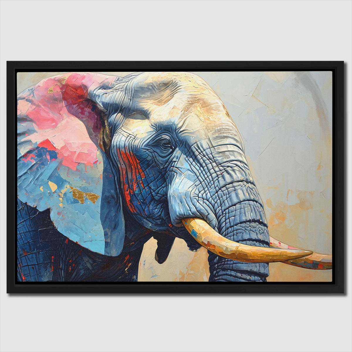 Tusked Elegance - Luxury Wall Art