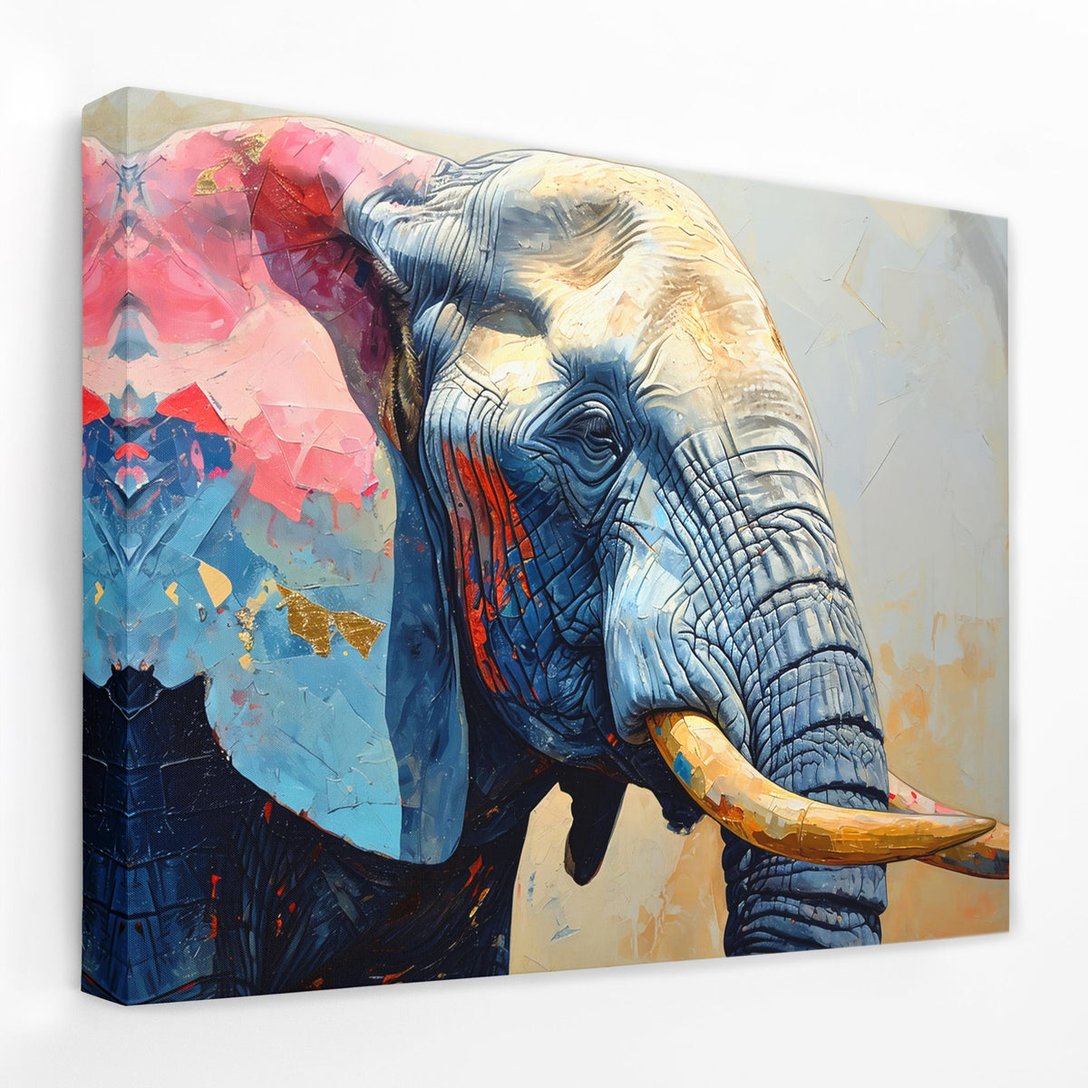 Tusked Elegance - Luxury Wall Art