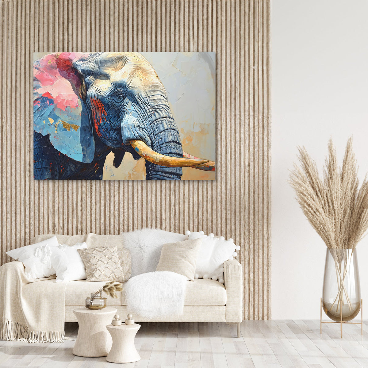 Tusked Elegance - Luxury Wall Art