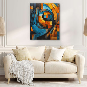 Twisted Gold - Luxury Wall Art