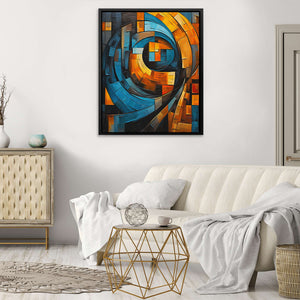 Twisted Gold - Luxury Wall Art