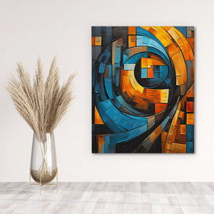 Twisted Gold - Luxury Wall Art