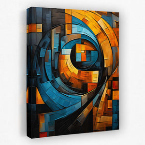 Twisted Gold - Luxury Wall Art