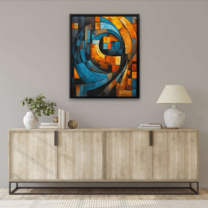 Twisted Gold - Luxury Wall Art