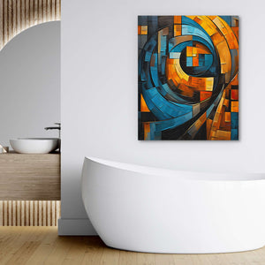 Twisted Gold - Luxury Wall Art