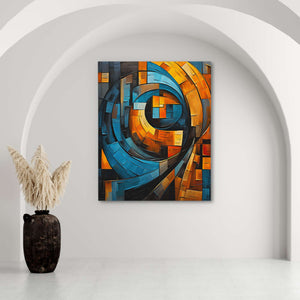 Twisted Gold - Luxury Wall Art