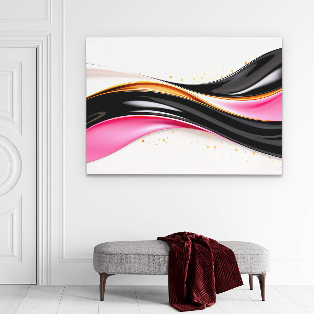 Twisting Luxe - Luxury Wall Art