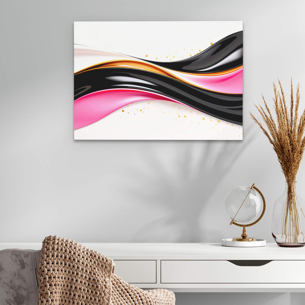 Twisting Luxe - Luxury Wall Art