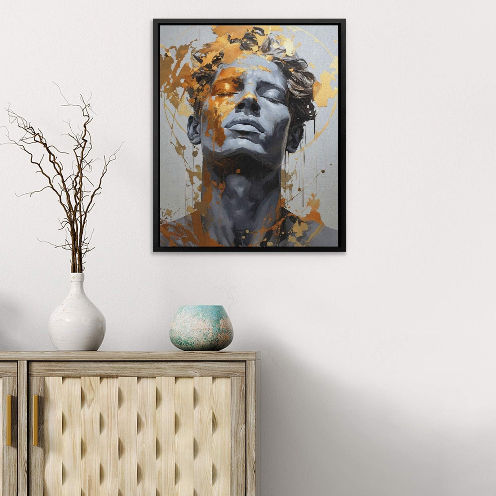 Urban Radiance - Luxury Wall Art