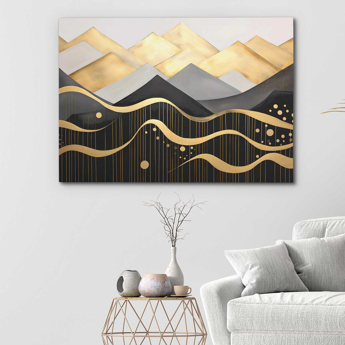 Valley of Gold - Luxury Wall Art
