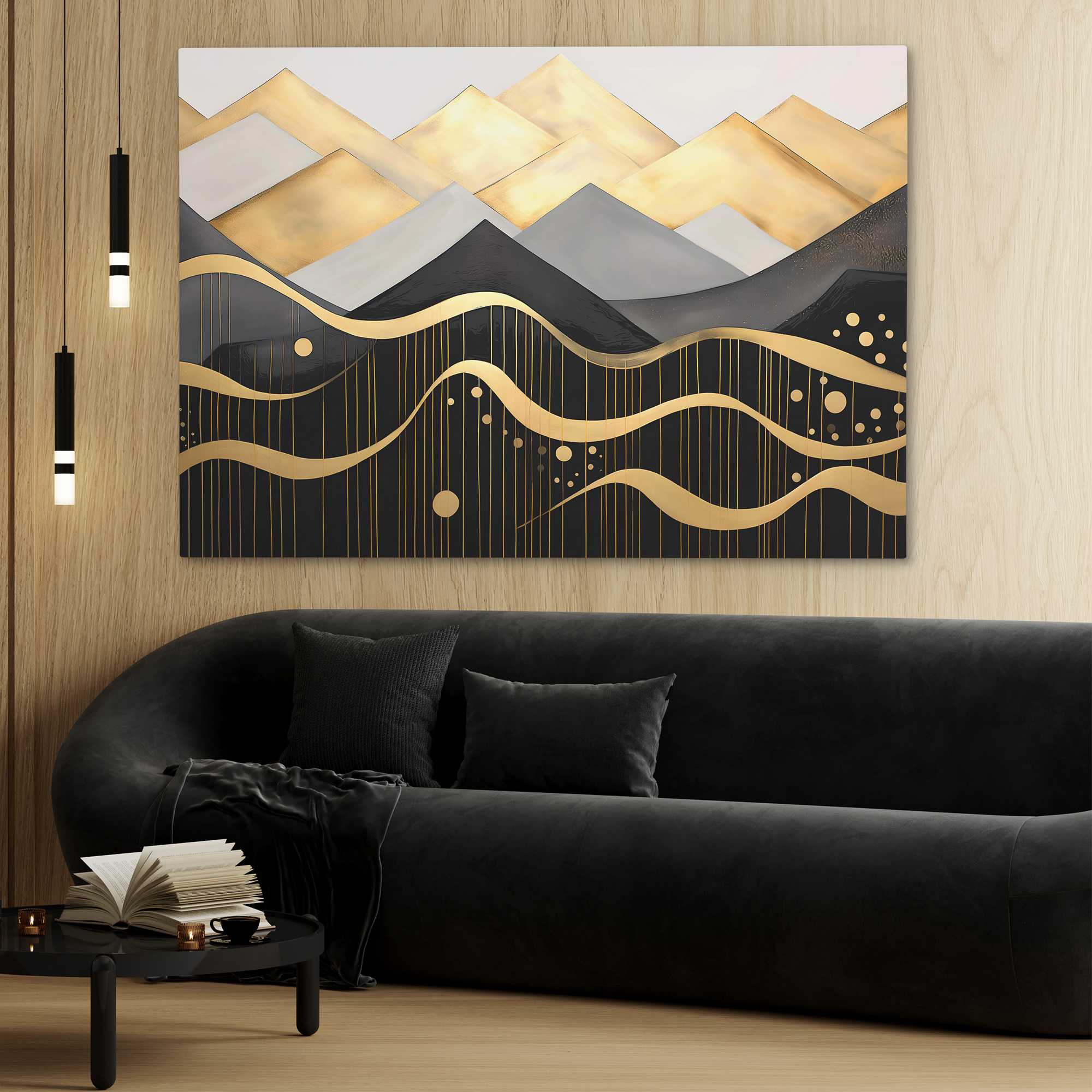 Valley of Gold - Luxury Wall Art