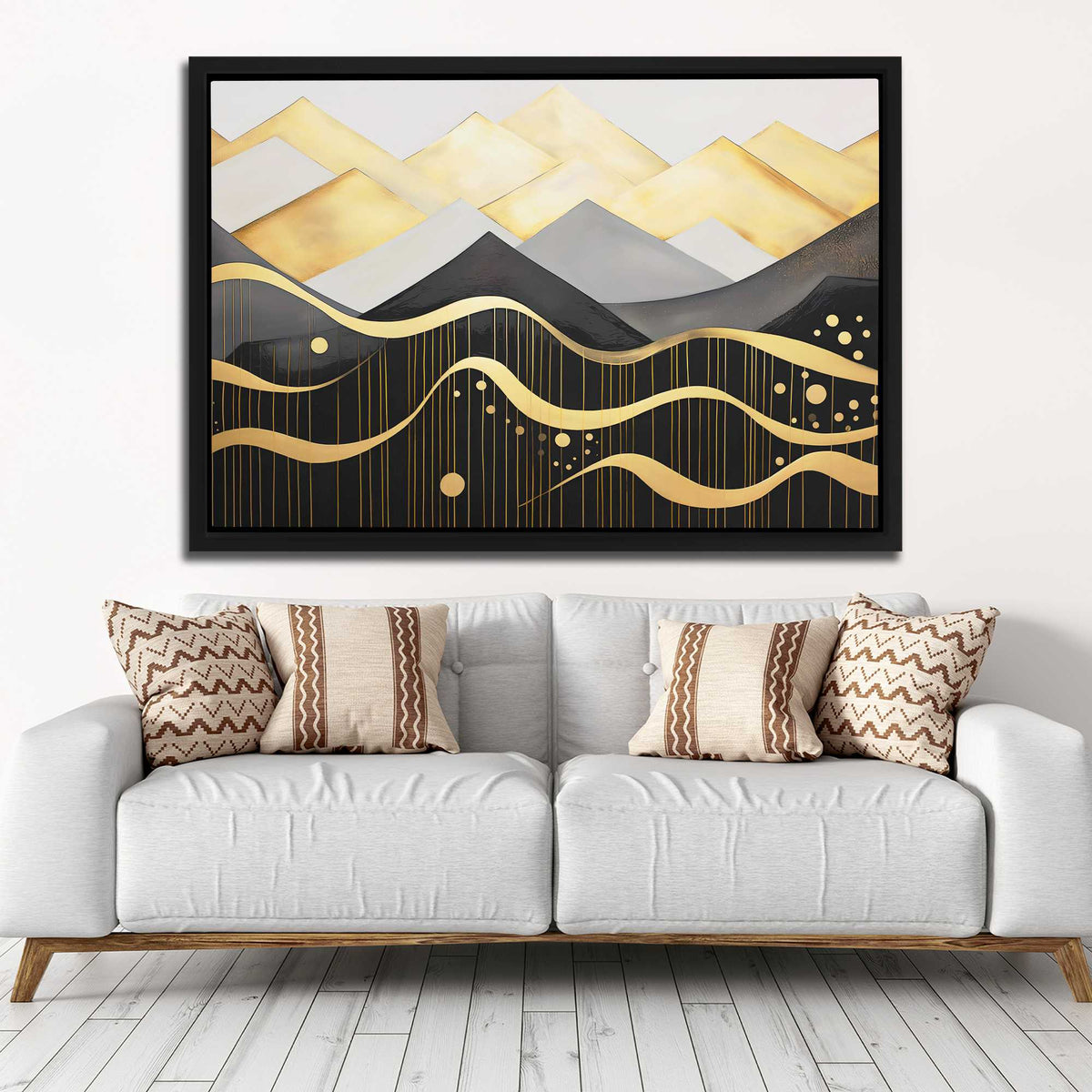 Valley of Gold - Luxury Wall Art
