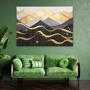 Valley of Gold - Luxury Wall Art