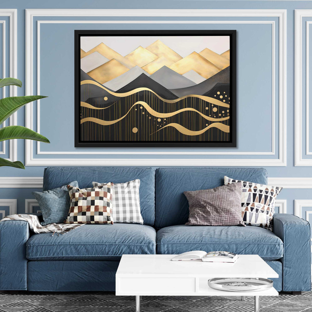 Valley of Gold - Luxury Wall Art