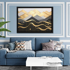 Valley of Gold - Luxury Wall Art