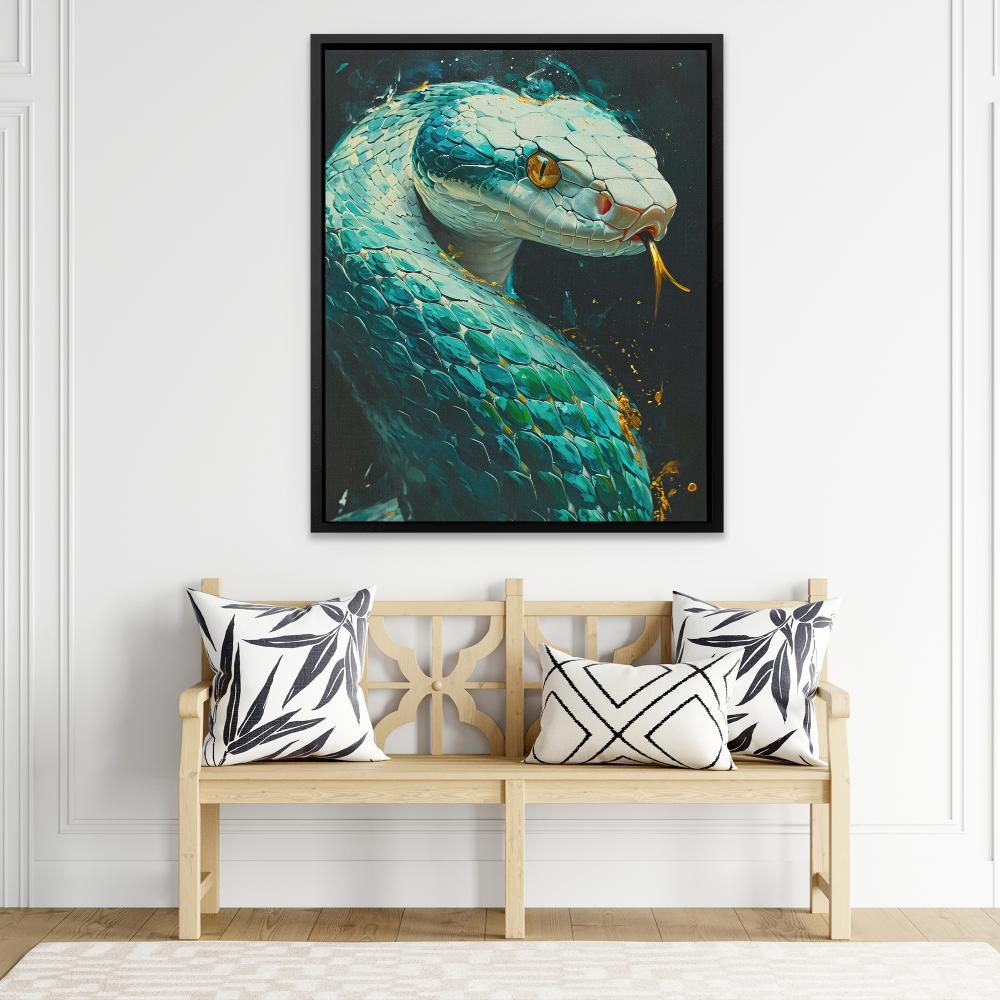 Venomous Serpent - Luxury Wall Art