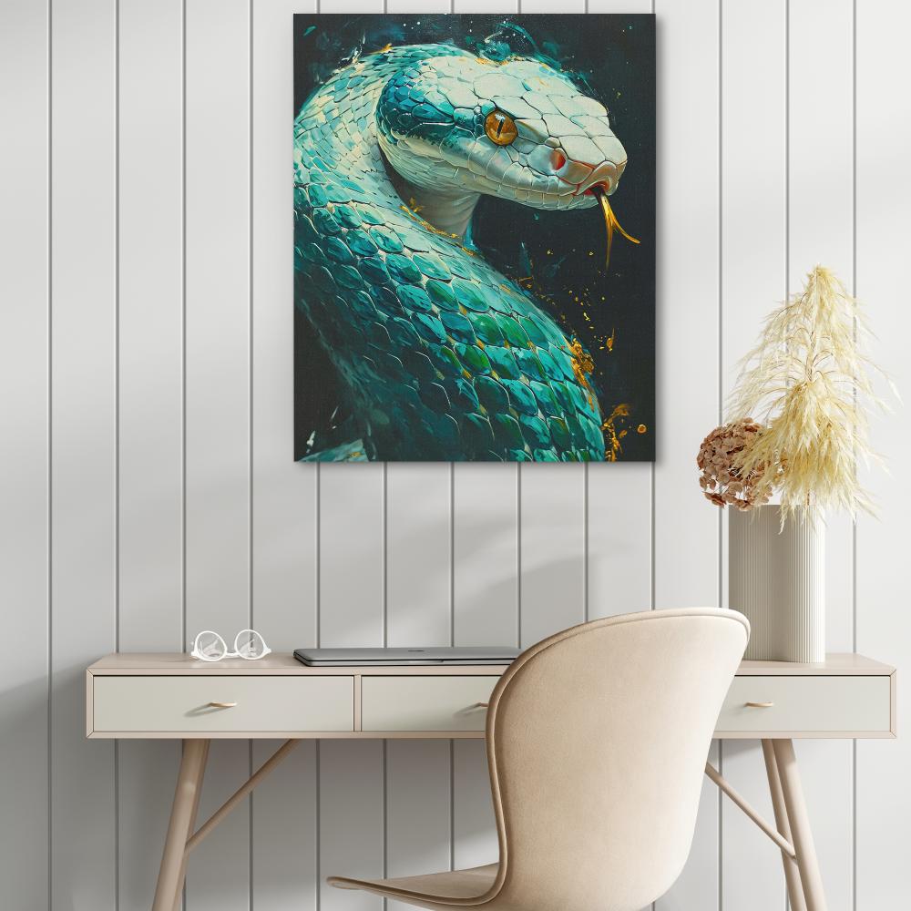 Venomous Serpent - Luxury Wall Art