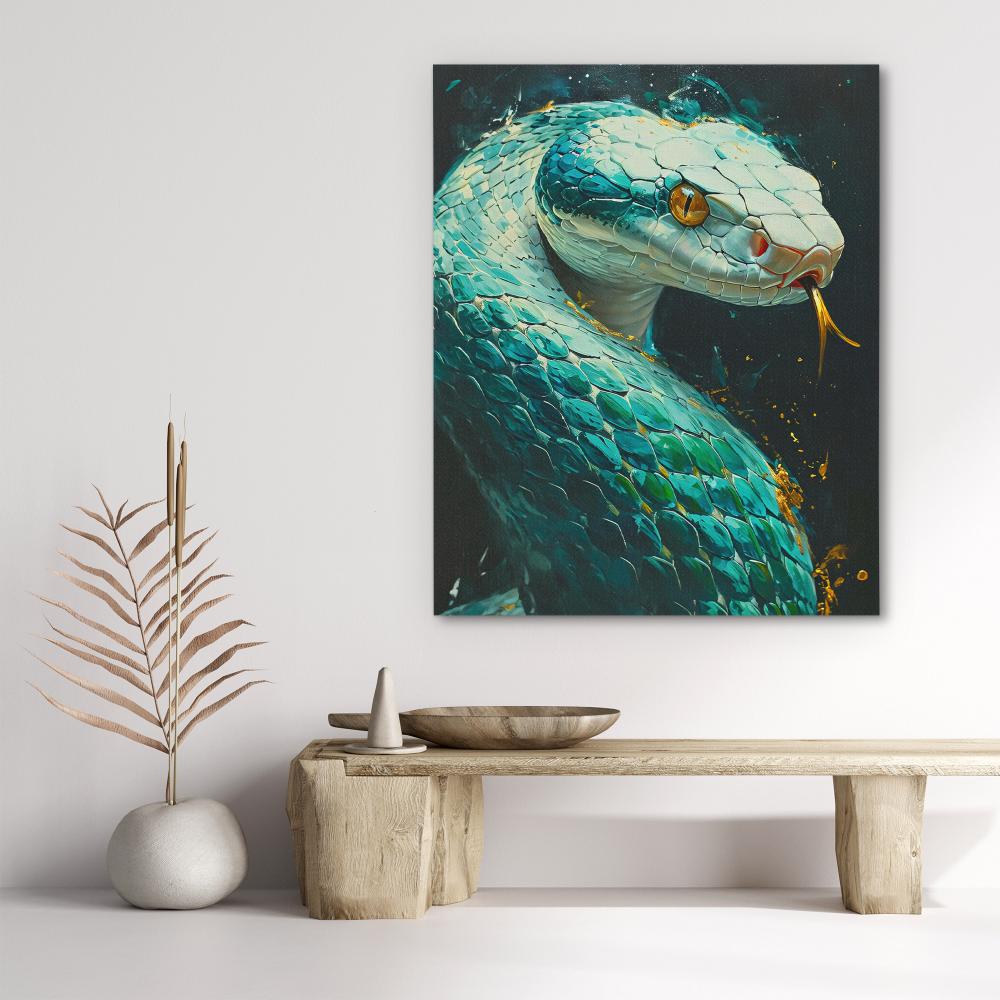 Venomous Serpent - Luxury Wall Art