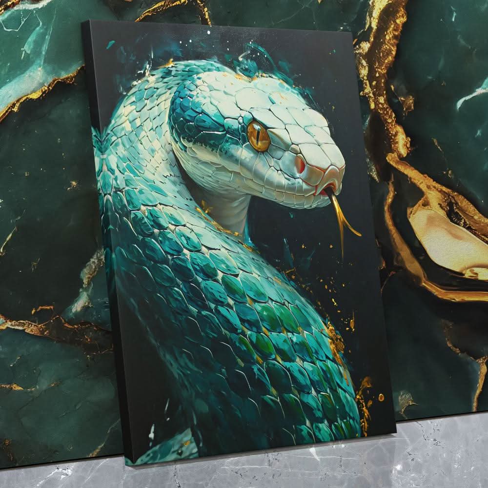 Venomous Serpent - Luxury Wall Art
