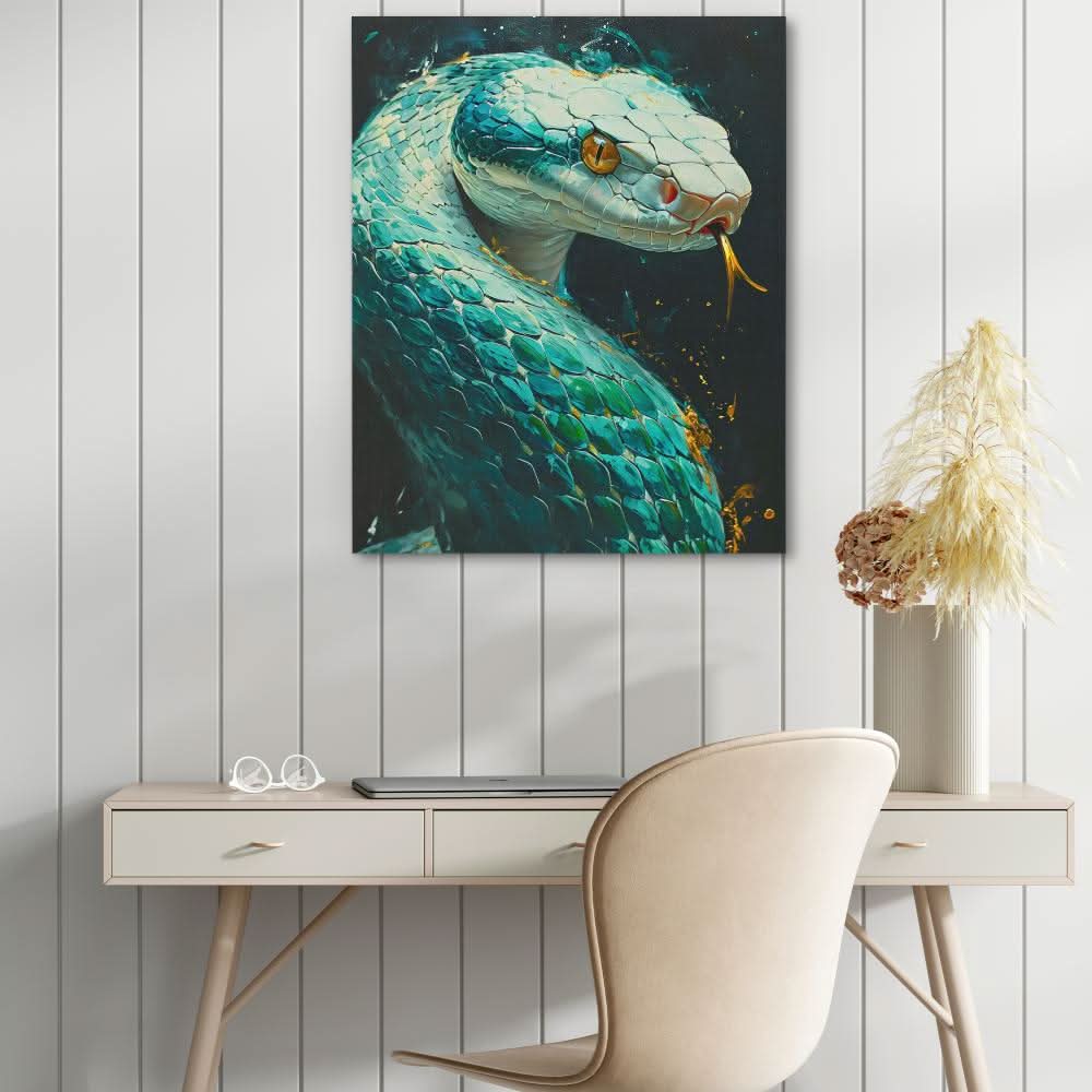 Venomous Serpent - Luxury Wall Art