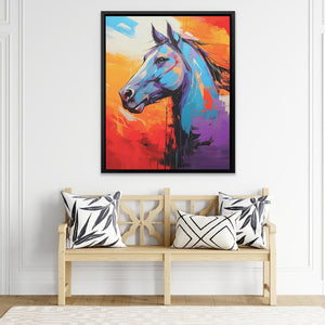 Vibrant Stallion - Luxury Wall Art