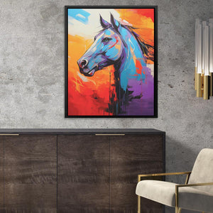 Vibrant Stallion - Luxury Wall Art