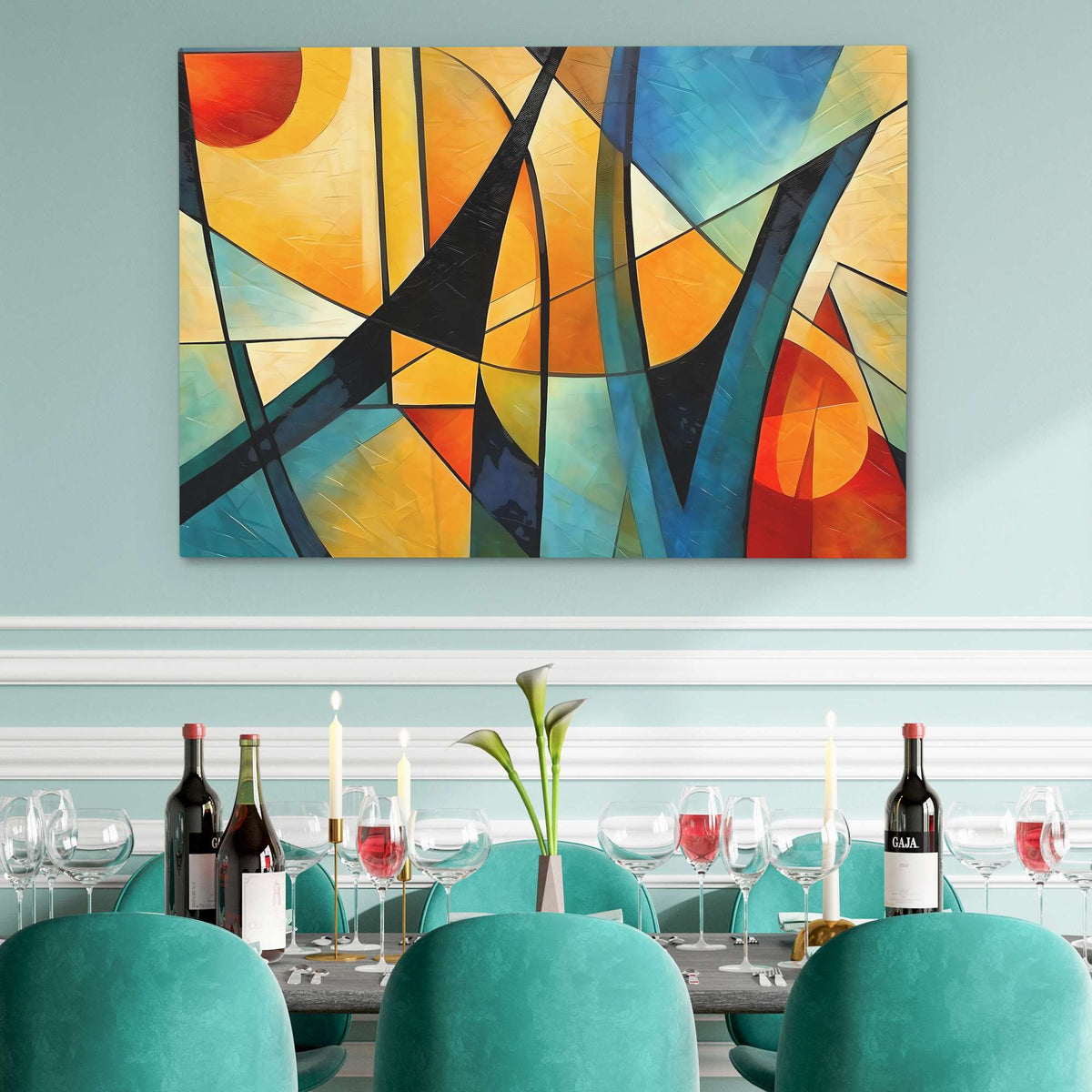 Vibrant Tones - Luxury Wall Art