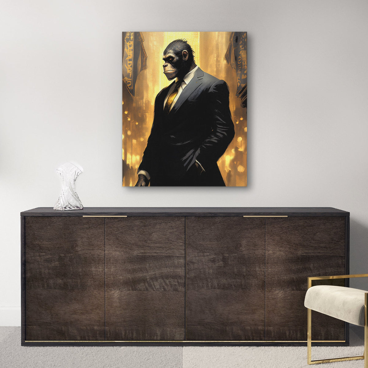Wall Street Ape - Luxury Wall Art