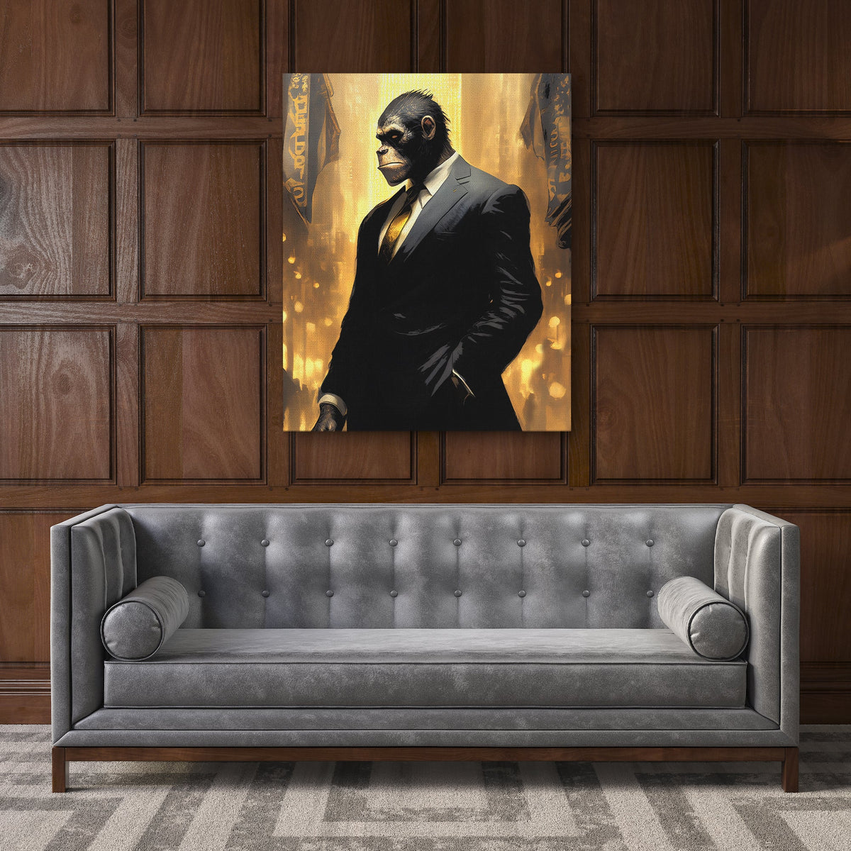 Wall Street Ape - Luxury Wall Art