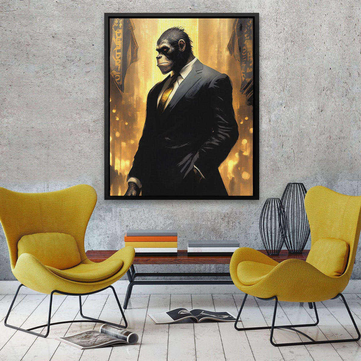 Wall Street Ape - Luxury Wall Art