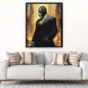 Wall Street Ape - Luxury Wall Art