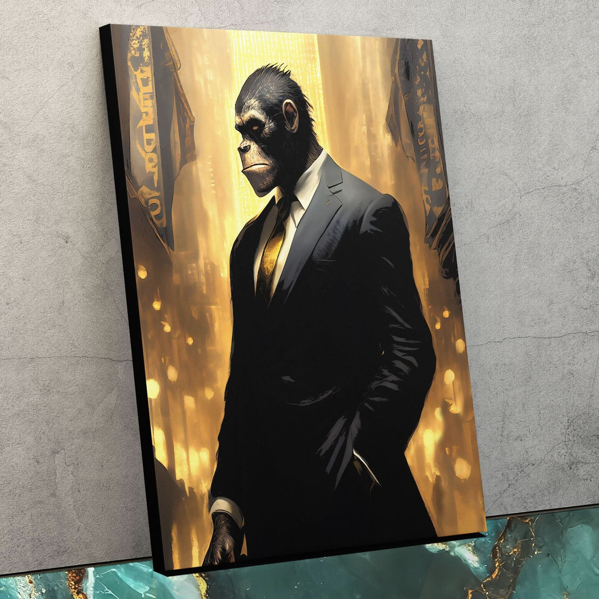 Wall Street Ape - Luxury Wall Art