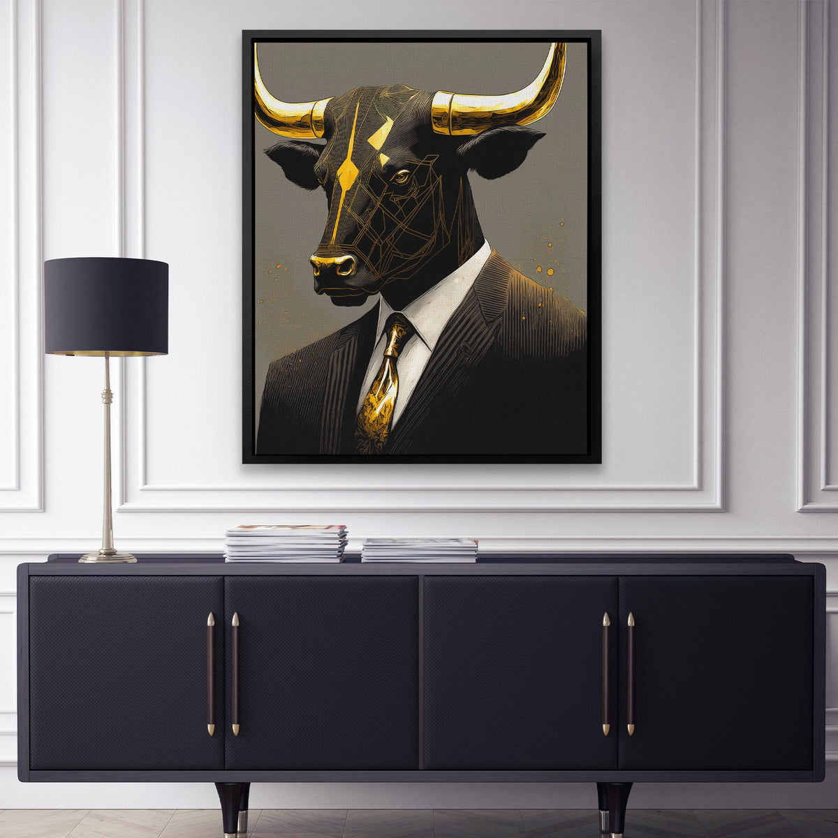 Wall Street Bull - Luxury Wall Art